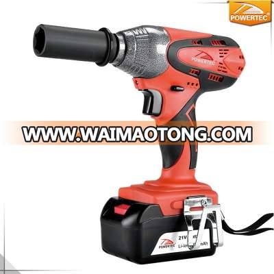 POWERTEC 18v LI-ION battery cordless impact wrench